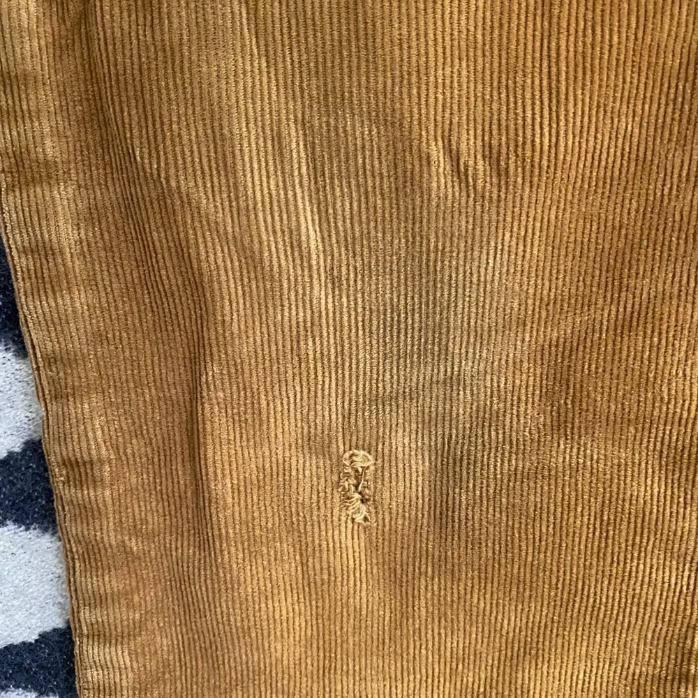 Patagonia Organic Cotton Corduroy Pants Mustard Tan Women's Size 27 - Picture 4 of 13